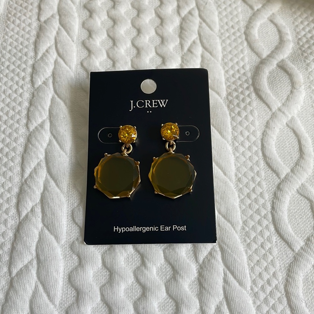 J.Crew Gumdrop Stud Drop Earrings AM130
